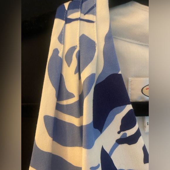 NWOT | Talbot's V-Neck Sleeveless Floral Dress - Picture 2 of 8